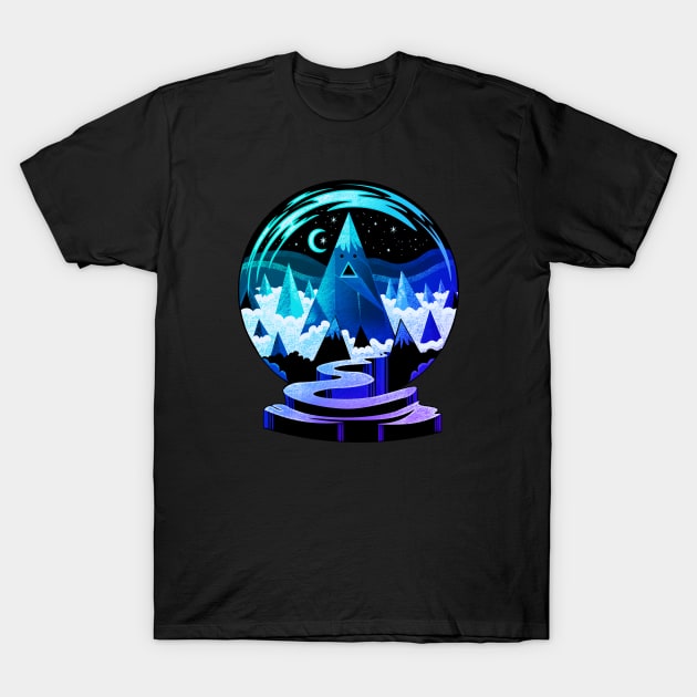 SnOoo Globe T-Shirt by stevenlefcourt